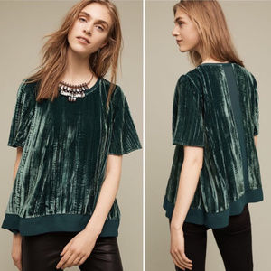 Maeve Velvet Swing Tee